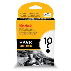 kodak 10b ink cartridge - black - 1 year limited warranty