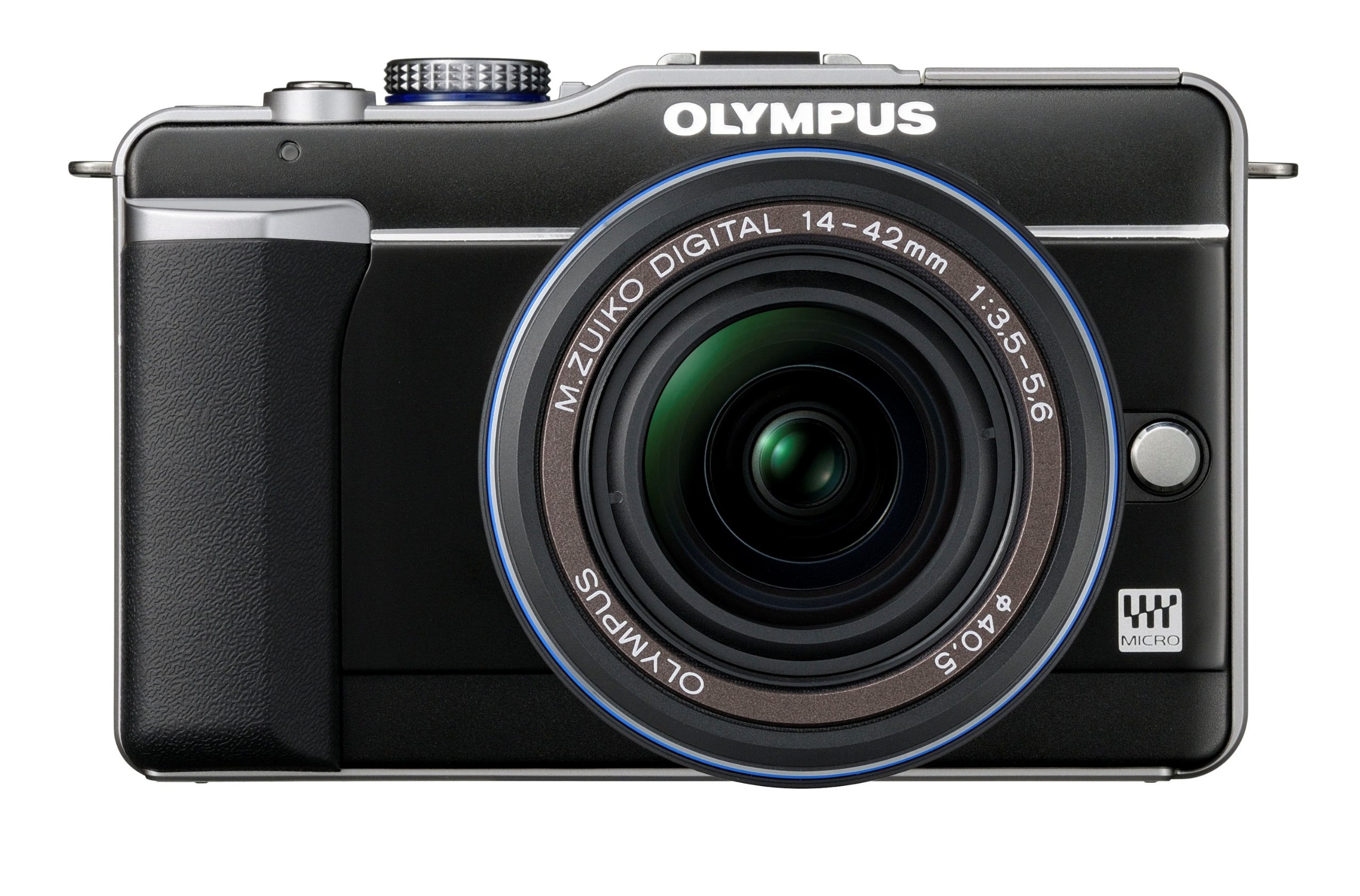 OM SYSTEM OLYMPUS PEN E-PL1 12.3MP Live MOS Micro Four Thirds Mirrorless Digital Camera with 14-42mm f/3.5-5.6 Zuiko Digital Zoom Lens (Champagne Silver)