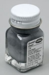 testors enamel 1/4oz bottle silver