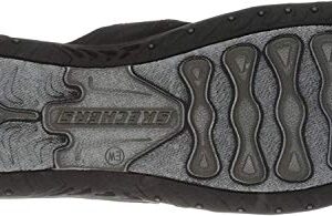 Skechers Women's Reggae Sun Fest Sandal, Black, 11 M US