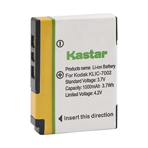 Kastar KLIC-7002 Replacement Battery for Kodak EasyShare V530, EasyShare V603 Zoom Camera