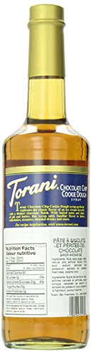 Torani Chocolate Chip Cookie Dough Syrup, 750 ml