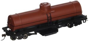 bachmann trains - track cleaning tank car - unlettered oxide red - ho scale