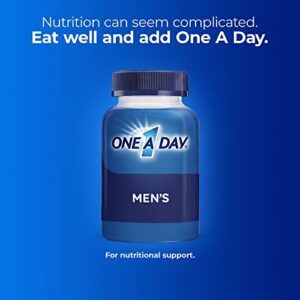 One A Day Men’s Pro Edge Multivitamin, Supplement with Vitamin A, Vitamin C, Vitamin D, Vitamin E and Zinc for Immune Health Support* and Magnesium for Healthy Muscle Function, Tablet 50 Count