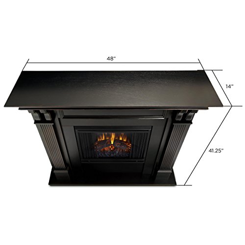 Real Flame 7100E-M 7100E Ashley Electric Fireplace, Medium, Mahogany