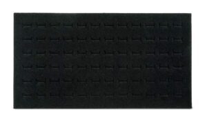 new black 72 slot ring foam pad tray jewelry display !!