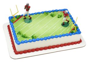 football-touchdown decoset cake decoration