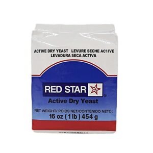 red star active dry yeast 16 oz (1 pound) size