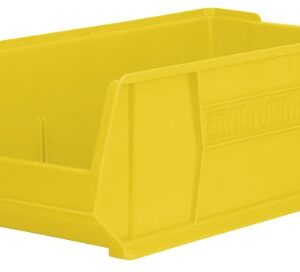 Akro-Mils 30293 Super-Size AkroBin Heavy Duty Stackable Storage Bin Plastic Container, (30-Inch L x 16-Inch W x 11-Inch H), Yellow, (1-Pack)