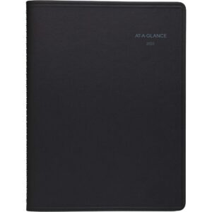 at-a-glance quicknotes recycled weekly/monthly appointment book, 8 1/2 x 11 inches, black, 2013 (76-950-05)