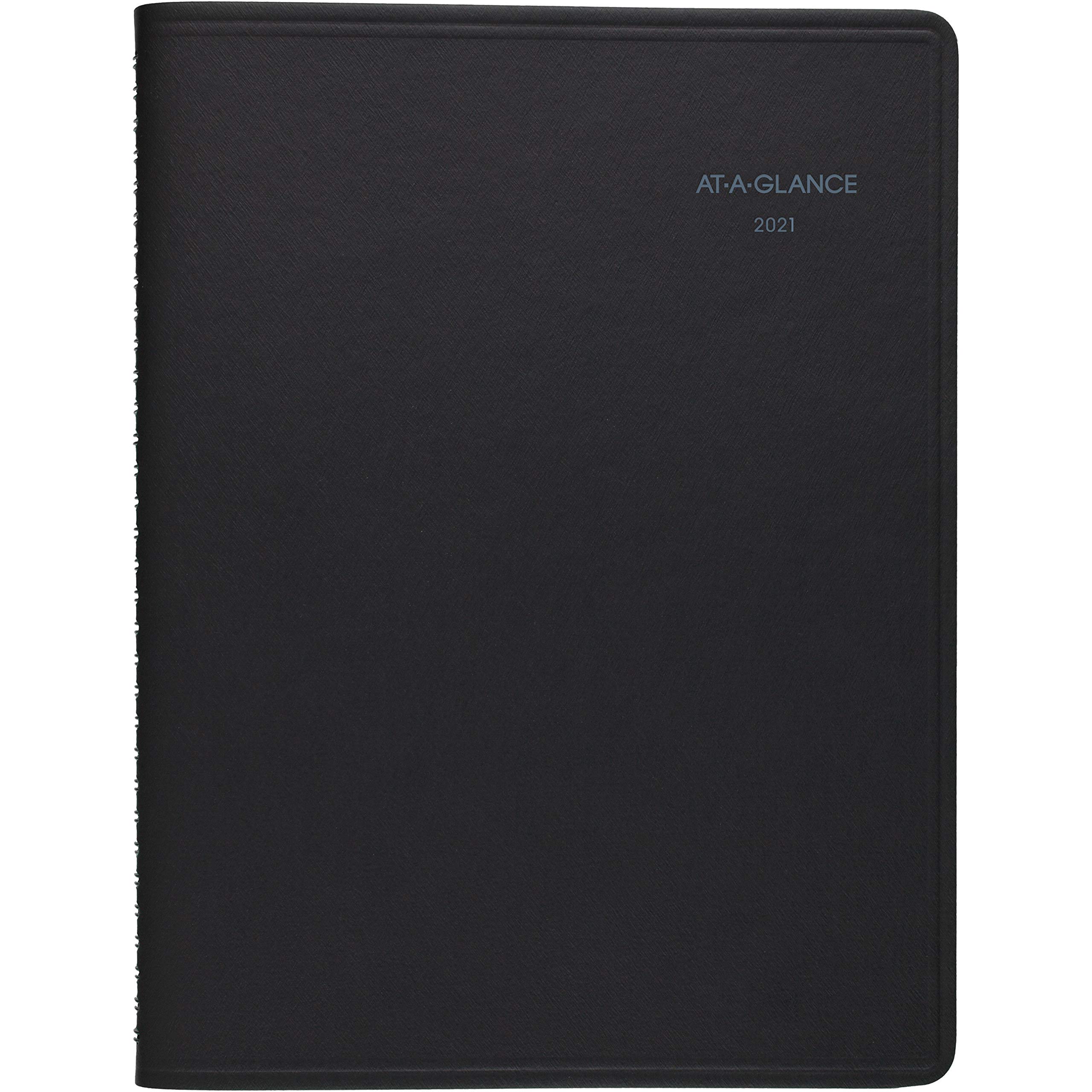 AT-A-GLANCE QuickNotes Recycled Weekly/Monthly Appointment Book, 8 1/2 x 11 Inches, Black, 2013 (76-950-05)