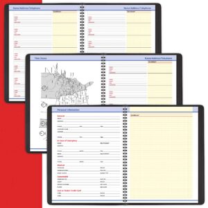 AT-A-GLANCE QuickNotes Recycled Weekly/Monthly Appointment Book, 8 1/2 x 11 Inches, Black, 2013 (76-950-05)