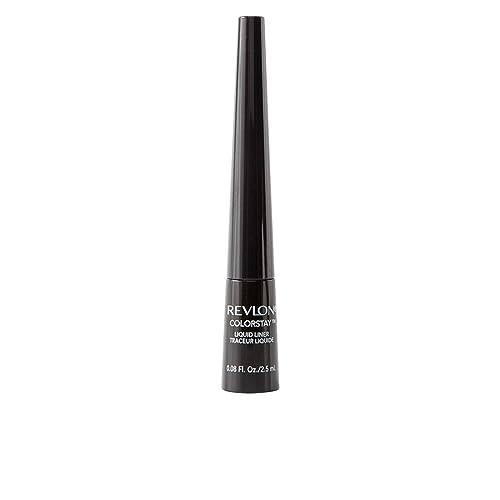 Revlon Colorstay Liquid Eyeliner, Waterproof, Smudgeproof, Longwearing Eye Makeup with Ultra-fine Tip, Black