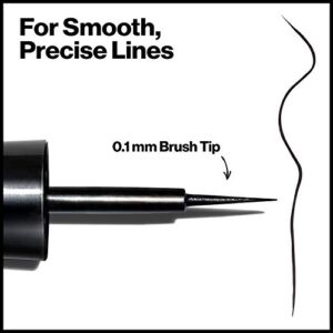 Revlon Colorstay Liquid Eyeliner, Waterproof, Smudgeproof, Longwearing Eye Makeup with Ultra-fine Tip, Black