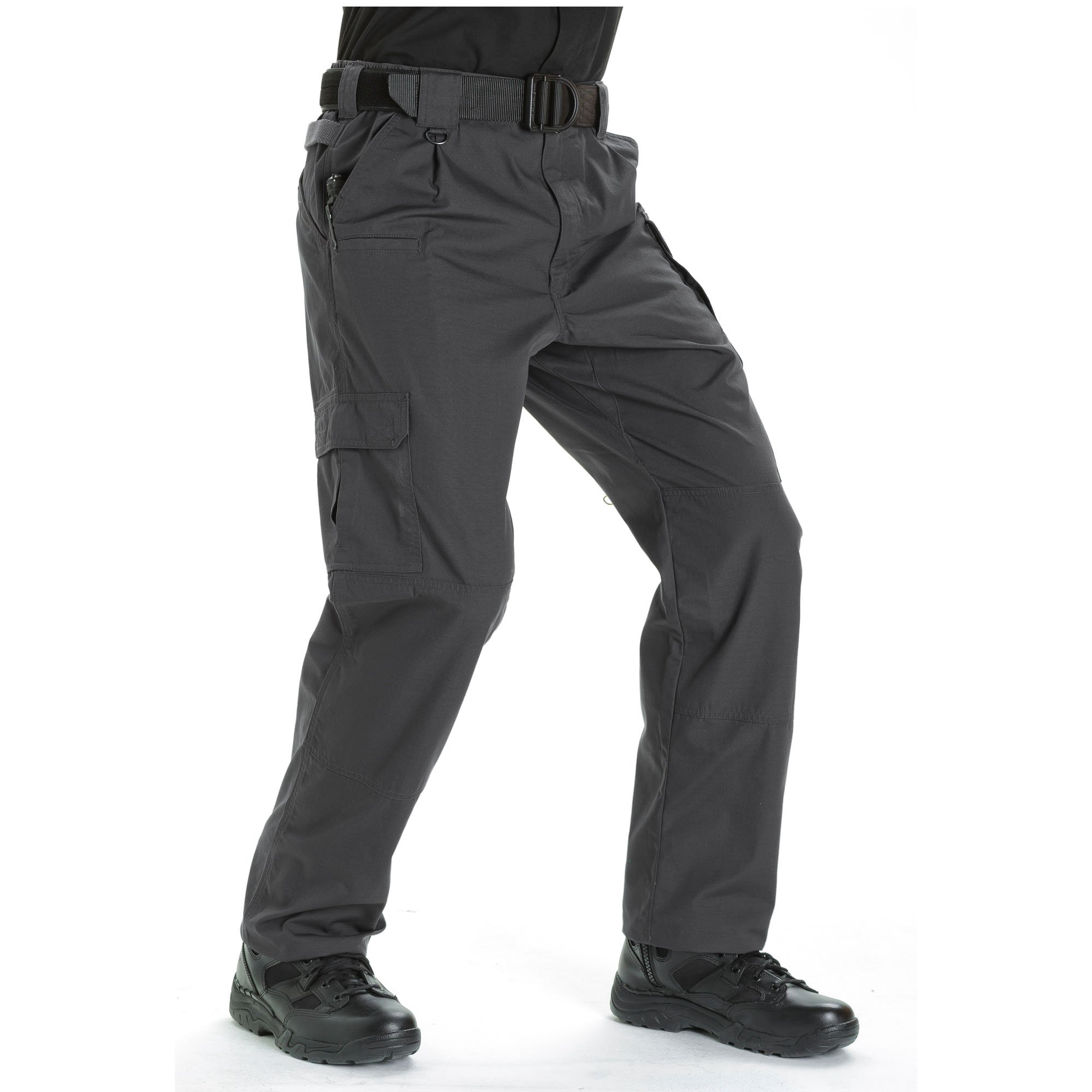 5.11 Tactical Men's Taclite Pro Lightweight Performance Pants, Cargo Pockets, Action Waistband, Charcoal, 36W x 30L, Style 74273