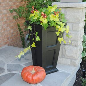 Mayne Inc. Fairfield 5829B Tall Planter,16in L x 16in W x 28.3in H,Black