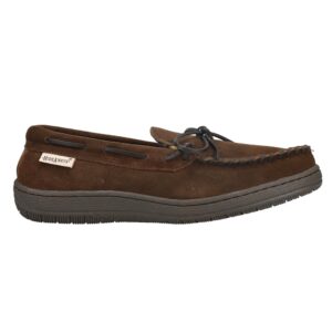 L.B. Evans Hideaways Men's Marion Moccassin,Chocolate,10 3E US