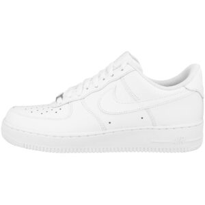 nike womens wmns air force 1 '07 315115 112 white on white - size 5w