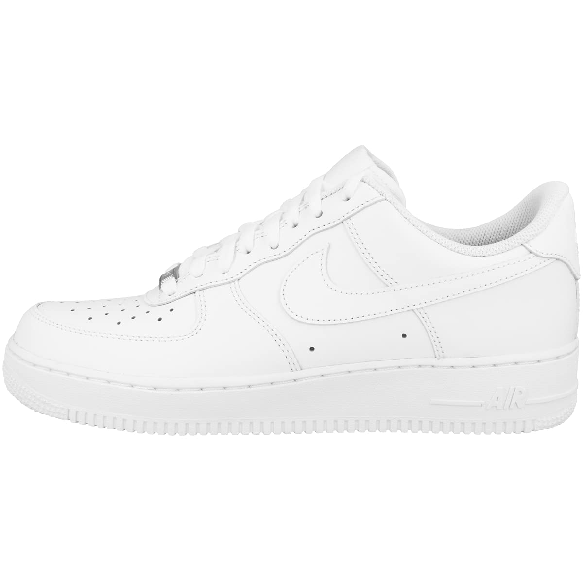 Nike Womens WMNS Air Force 1 '07 315115 112 White on White - Size 5W