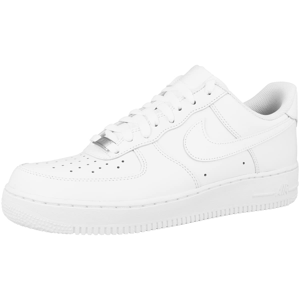 Nike Womens WMNS Air Force 1 '07 315115 112 White on White - Size 5W