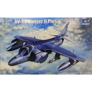 Trumpeter 1/32 AV8B Harrier II Plus Version Attack Aircraft Model Kit