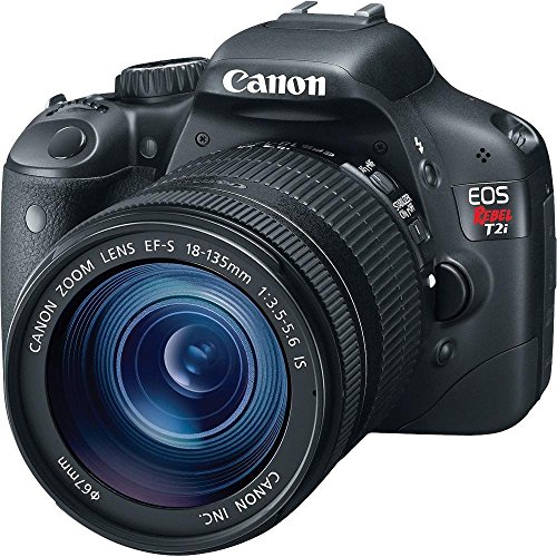 Canon EOS Rebel T2i 18 MP CMOS APS-C Sensor DIGIC 4 Image Processor Full-HD Movie Mode Digital SLR Camera and EF-S 18-135mm f/3.5-5.6 IS UD Standard Zoom Lens (Discontinued by Manufacturer)