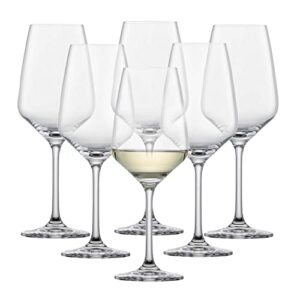schott zwiesel 115670 wine glass, clear, 12.8 fl oz (356 ml), taste white wine, pack of 6