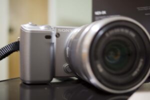 sony alpha nex nex5k/s digital camera with interchangeable lens (silver)