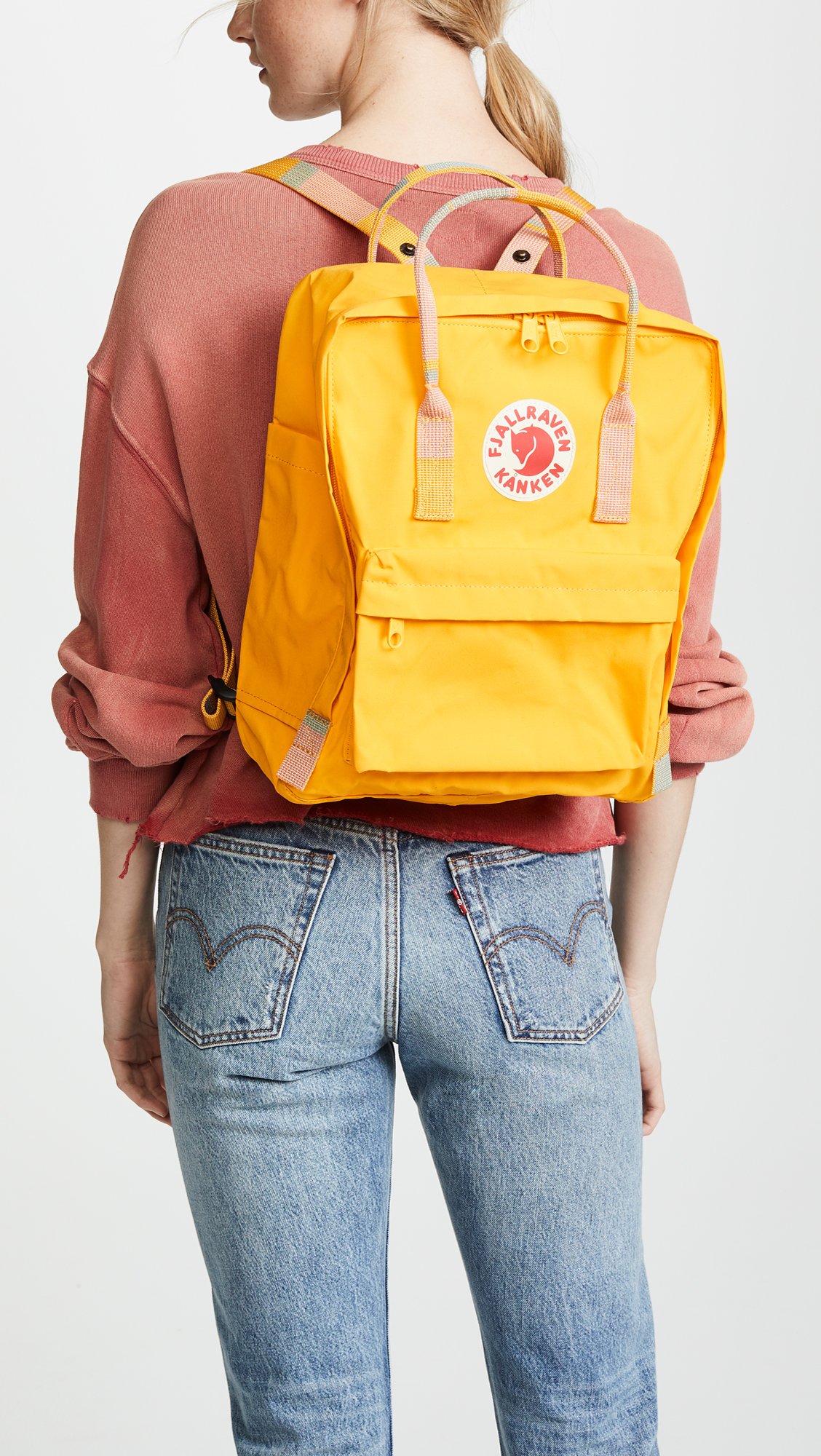 Fjallraven, Kanken Classic Backpack for Everyday, Warm Yellow