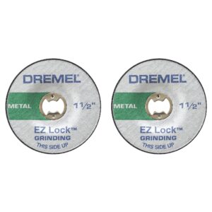 dremel ez541gr aluminum oxide grinding wheel (2-piece)