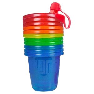 the first years take and toss spill-proof sippy cup, assorted, pack of 6