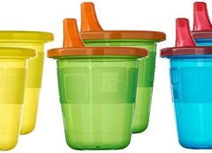 The First Years Take and Toss Spill-Proof Sippy Cup, Assorted, Pack of 6