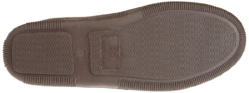 MUK LUKS Men's Paul Slipper, Chocolate, 9