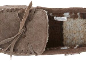 MUK LUKS Men's Paul Slipper, Chocolate, 9