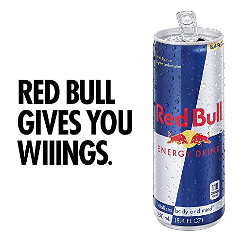 Red Bull Energy Drink, 12 Fl Oz, 24 Cans