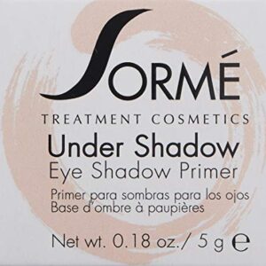 Sorme Treatment Cosmetics Under Shadow Primer (0.18 oz) | Neutralizing Eyelid Primer for Crease-Proof Eye Makeup | Hydrating Cream Eyeshadow Primer | Cruelty-Free Eyeshadow Base and Under Eye Primer