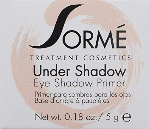 Sorme Treatment Cosmetics Under Shadow Primer (0.18 oz) | Neutralizing Eyelid Primer for Crease-Proof Eye Makeup | Hydrating Cream Eyeshadow Primer | Cruelty-Free Eyeshadow Base and Under Eye Primer