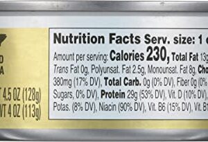 StarKist E.V.O.O. Solid Yellowfin/light Tuna in Extra Virgin Olive Oil - 4.5 oz Can (Pack of 12)(Packaging may vary)