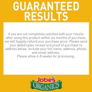 Jobe’s Organics Granular Fertilizer, Organic Fertilizer for Palm Trees and Plants, 4 lbs Bag