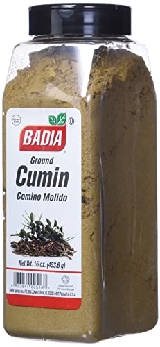 Badia Spices, Cumin Seed Ground, Yellow Multi (087881), 16 Oz