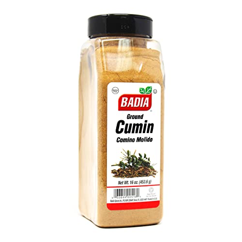 Badia Spices, Cumin Seed Ground, Yellow Multi (087881), 16 Oz