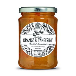 tiptree double one orange & tangerine marmalade, 12 ounce jar