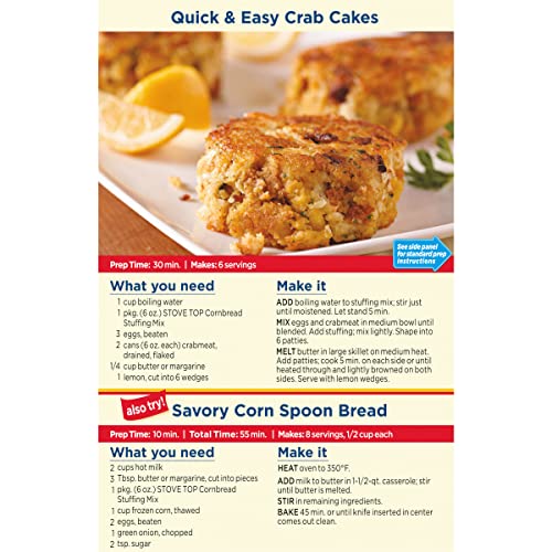 Stove Top Cornbread Stuffing Mix (6 oz Box)