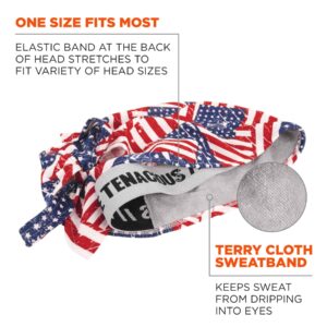 Ergodyne Unisex Adult Bandanas Tools, Stars And Stripes