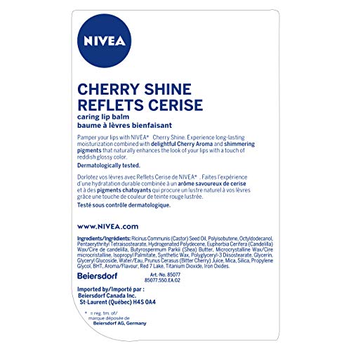 Nivea Lip Care Fruity Shine Cherry 4.8g