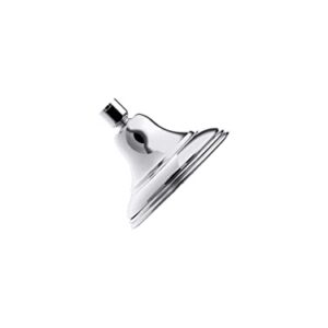 KOHLER 10391-AK-CP Devonshire Single-Function Showerhead, Single Spray Setting, 5-15/16" Sprayface, 2.5 GPM, Polished Chrome