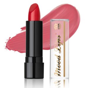 mood lips lipstick ph color changing made in the usa (vibrant red)