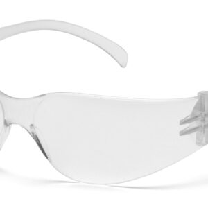 Pyramex Mini Intruder Safety Eyewear Clear Frame Clear Lens ANSI Z87+