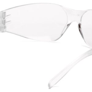 Pyramex Mini Intruder Safety Eyewear Clear Frame Clear Lens ANSI Z87+