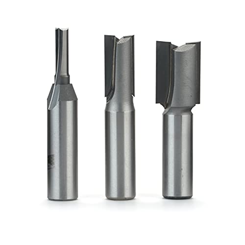 Whiteside Router Bits 470 Undersize Plywood Dado 3 Piece Set with 7/32-Inch,15/32-Inch, and 23/32-Inch Cutting Diameter with 1/2-Inch Shank